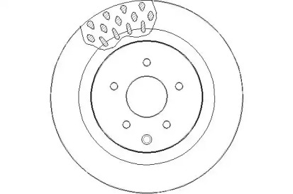 Тормозной диск (NATIONAL: NBD1562)