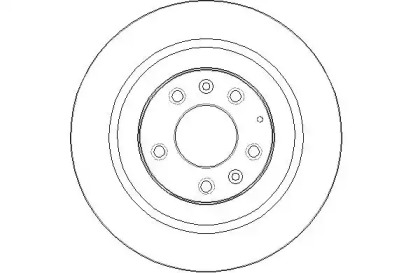 Тормозной диск (NATIONAL: NBD1564)