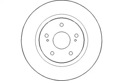 Тормозной диск (NATIONAL: NBD1568)