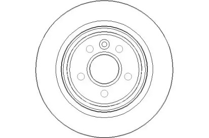 Тормозной диск (NATIONAL: NBD1575)