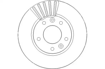 Тормозной диск (NATIONAL: NBD1582)