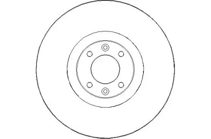 Тормозной диск (NATIONAL: NBD1587)