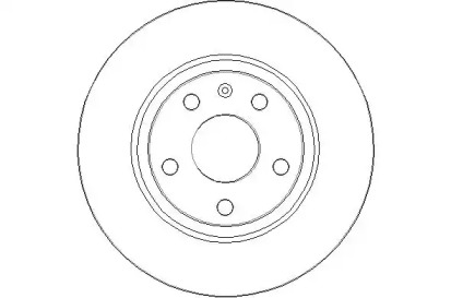 Тормозной диск (NATIONAL: NBD1598)