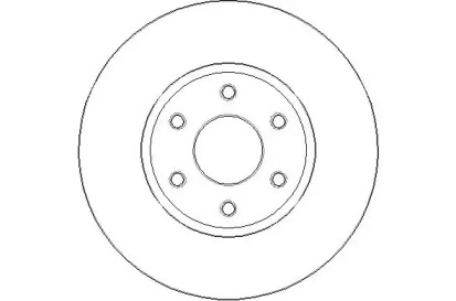 Тормозной диск (NATIONAL: NBD1603)
