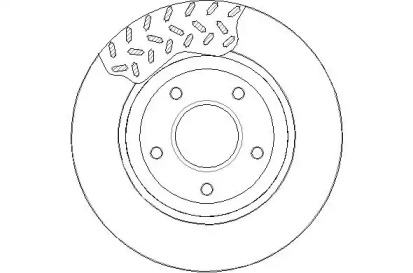 Тормозной диск (NATIONAL: NBD1607)