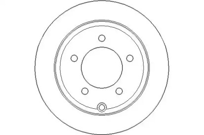 Тормозной диск (NATIONAL: NBD1608)