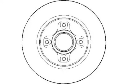 Тормозной диск (NATIONAL: NBD1611)
