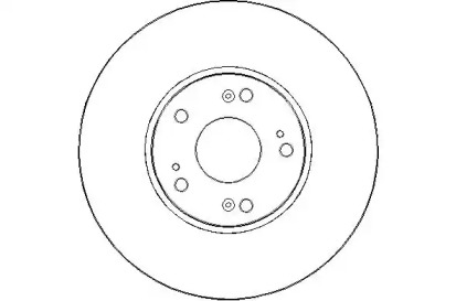 Тормозной диск (NATIONAL: NBD1612)