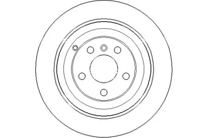 Тормозной диск (NATIONAL: NBD1703)