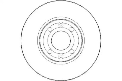 Тормозной диск (NATIONAL: NBD1714)