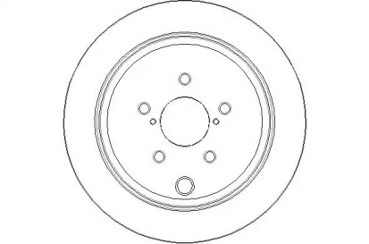 Тормозной диск (NATIONAL: NBD1721)