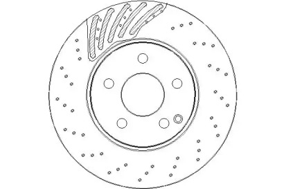 Тормозной диск (NATIONAL: NBD1551)