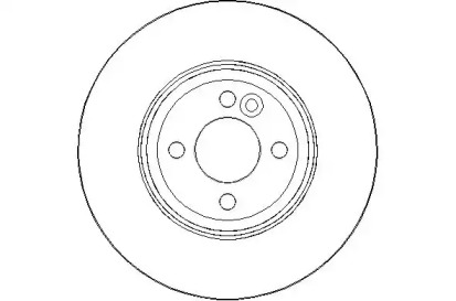 Тормозной диск (NATIONAL: NBD1555)