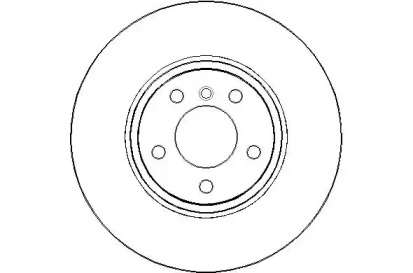 Тормозной диск (NATIONAL: NBD1827)