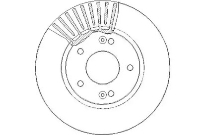 Тормозной диск (NATIONAL: NBD1832)