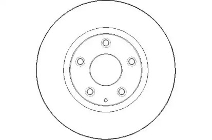 Тормозной диск (NATIONAL: NBD1835)