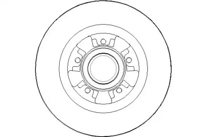 Тормозной диск (NATIONAL: NBD1839)