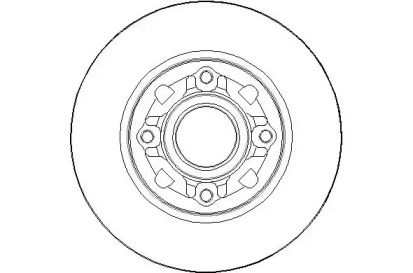 Тормозной диск (NATIONAL: NBD1623)