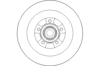 Тормозной диск (NATIONAL: NBD1644)
