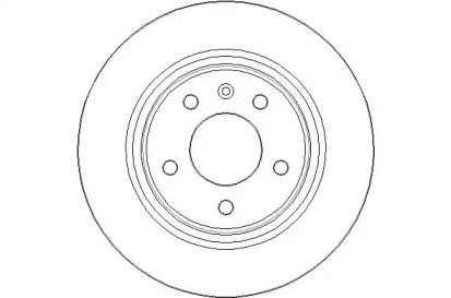 Тормозной диск (NATIONAL: NBD1654)