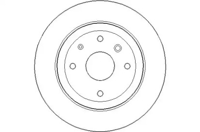 Тормозной диск (NATIONAL: NBD1676)