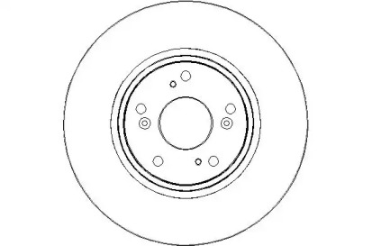 Тормозной диск (NATIONAL: NBD1684)