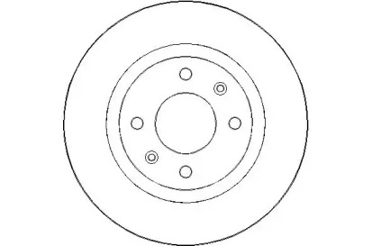 Тормозной диск (NATIONAL: NBD1686)