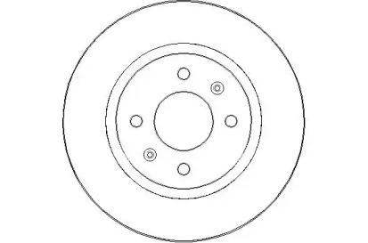 Тормозной диск (NATIONAL: NBD1687)