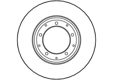 Тормозной диск (NATIONAL: NBD1363)