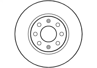 Тормозной диск (NATIONAL: NBD1371)