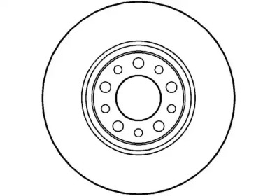 Тормозной диск (NATIONAL: NBD1377)