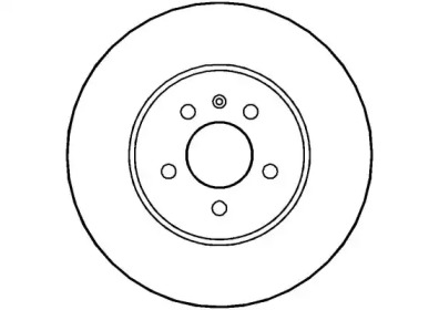 Тормозной диск (NATIONAL: NBD1380)