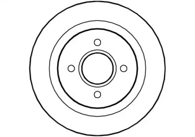 Тормозной диск (NATIONAL: NBD1385)