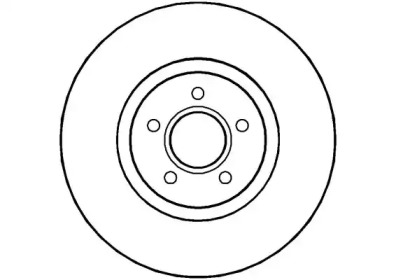 Тормозной диск (NATIONAL: NBD1386)