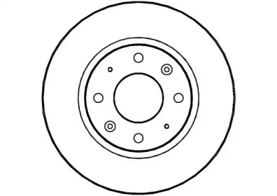 Тормозной диск (NATIONAL: NBD1395)