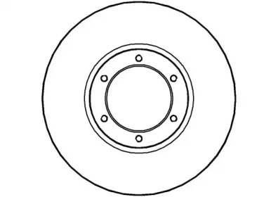 Тормозной диск (NATIONAL: NBD1401)