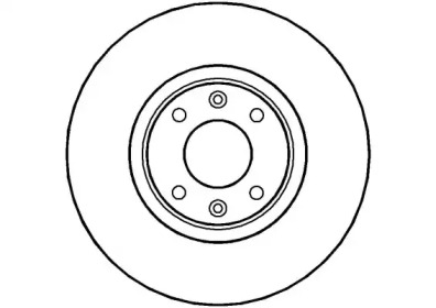 Тормозной диск (NATIONAL: NBD1402)