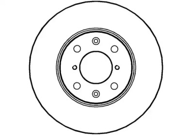 Тормозной диск (NATIONAL: NBD1405)
