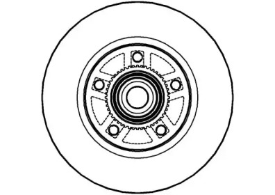 Тормозной диск (NATIONAL: NBD1413)