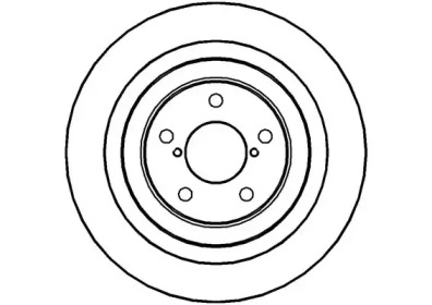 Тормозной диск (NATIONAL: NBD1417)