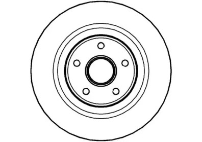 Тормозной диск (NATIONAL: NBD1418)