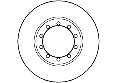 Тормозной диск (NATIONAL: NBD1420)