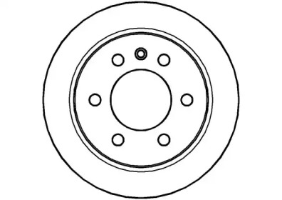Тормозной диск (NATIONAL: NBD1422)