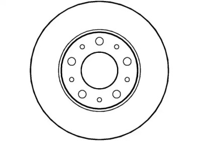 Тормозной диск (NATIONAL: NBD1441)