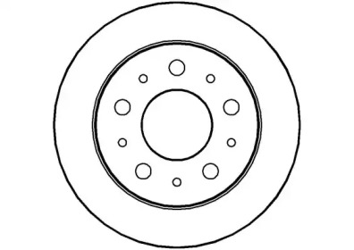 Тормозной диск (NATIONAL: NBD1443)