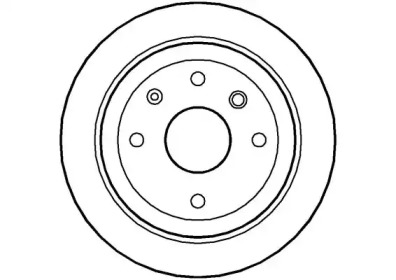 Тормозной диск (NATIONAL: NBD1462)