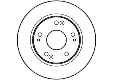 Тормозной диск (NATIONAL: NBD1464)
