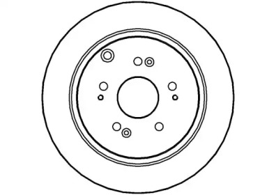 Тормозной диск (NATIONAL: NBD1465)