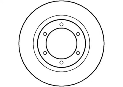 Тормозной диск (NATIONAL: NBD147)