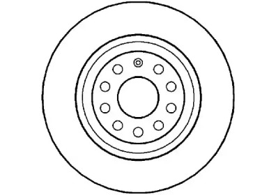 Тормозной диск (NATIONAL: NBD1471)
